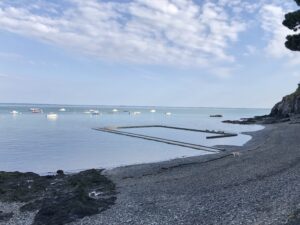 Plage Abri des flots marée haute