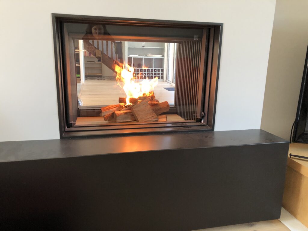 Feu de cheminée